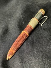 Vintage Puukko Knife Finland Finnish Sami Mini Blade Leather Sheath READ