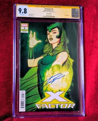 X-Factor #5 Jenny Frison Polaris Variant CGC 9.6 Signed Signature Series SS NEW