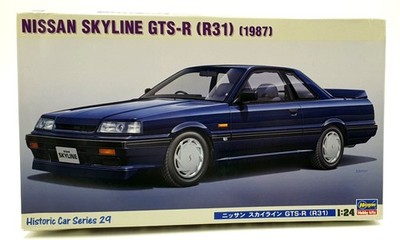 Hasegawa Kits 1/24 Scale 21129 - 1987 Nissan Skyline GTS-R (R31)