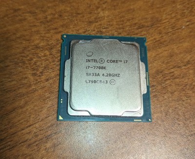Intel Core i7 7700K 4-Core 8-Thread CPU 4.2 GHz CPU Processor LGA1151 H4 SR33A