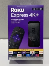 Roku Express 4K + Plus 2021 3941RW Streaming Media Player HD/4K/HDR New