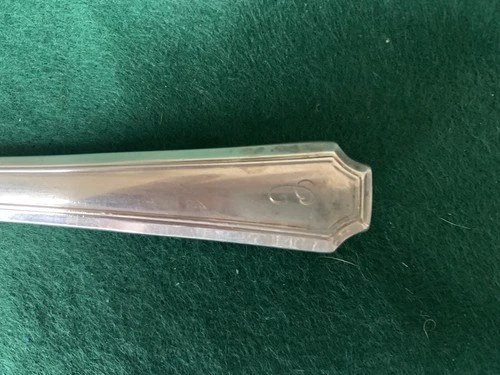 Lot Of 9 GORHAM Sterling Silver Handle Dinner Knives Mono C 9” Stainless Blades