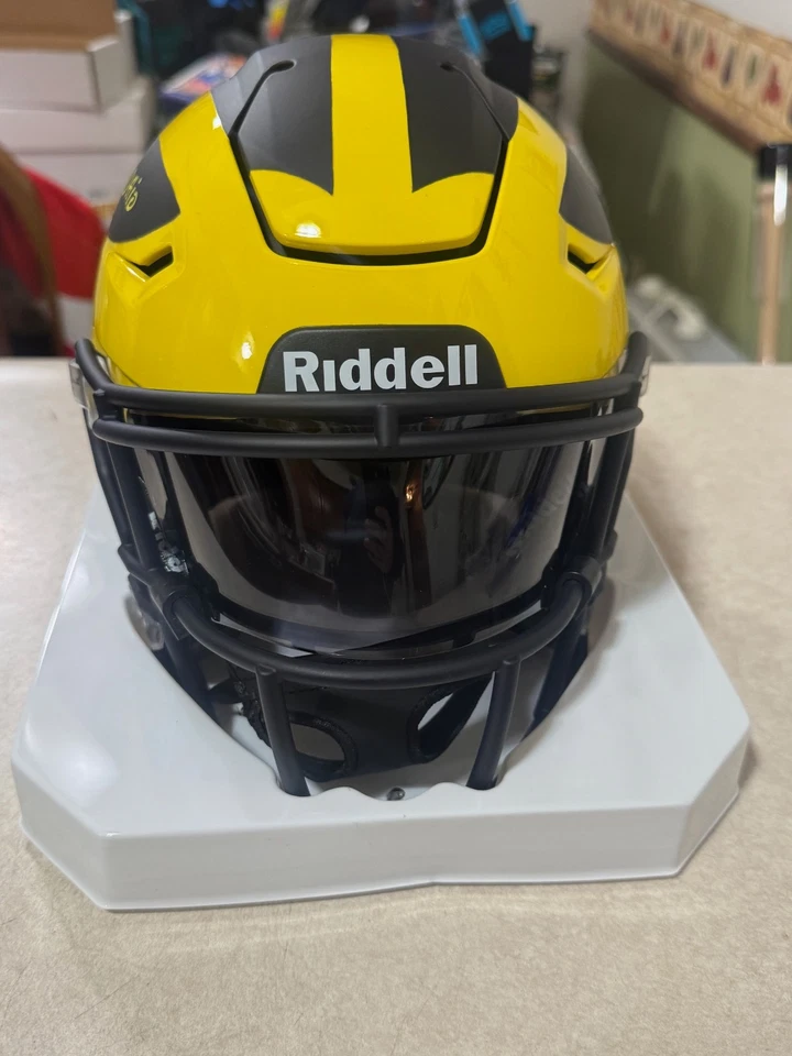 Michigan Wolverines DENARD ROBINSON  Signed Riddell Midi Speedflex Helmet JSA - Image 4 of 4