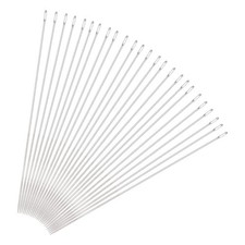 25Pcs Beading Needles Fine Thin Long Straight Sewing Embroidery Threads 3.15"