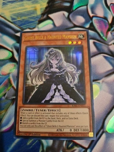 Yu-Gi-Oh! Ghost Belle & Haunted Mansion RA01-EN011 Ultra Rare 1st Edition NM