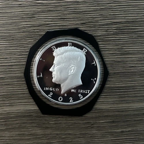 2025 S Proof Kennedy 99.9 percent SILVER Half Dollar from the mint.