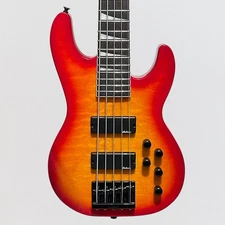 Jackson JS Series JS3VQ Concert 4 String Electric Bass Guitar - Cherry Burst