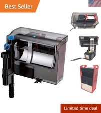Compact 5W UV Sterilizer Filter with Surface Skimmer for 10-30 Gallon Aquariums