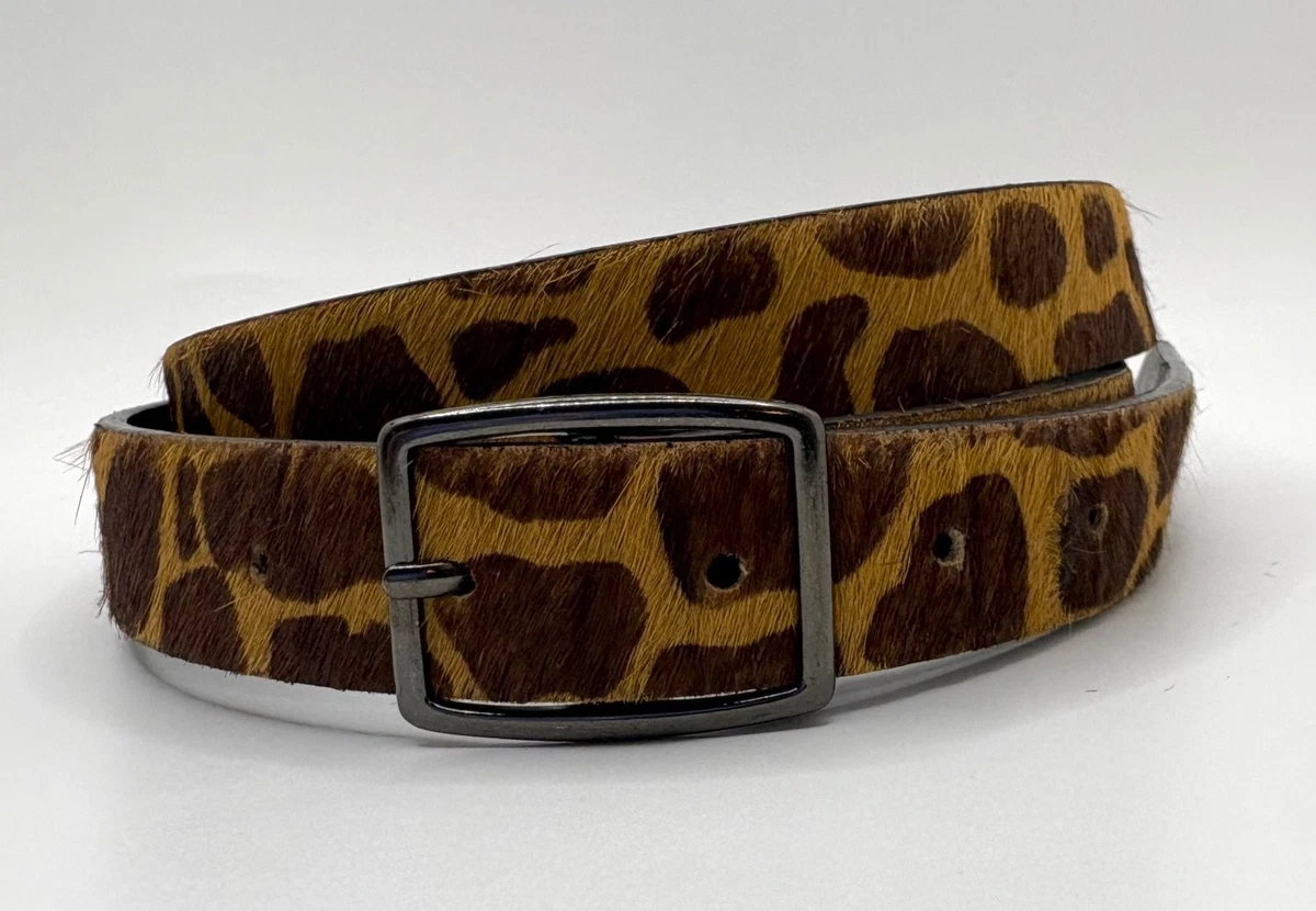Leather Leopard Belts for Women for sale | eBay display picture 1