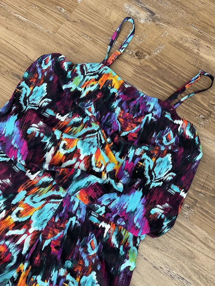 St Tropez Mameluco de Natación Talla 16 Para Mujer Traje de Baño Traje de Baño Pantalones Cortos Foto 2 de 4