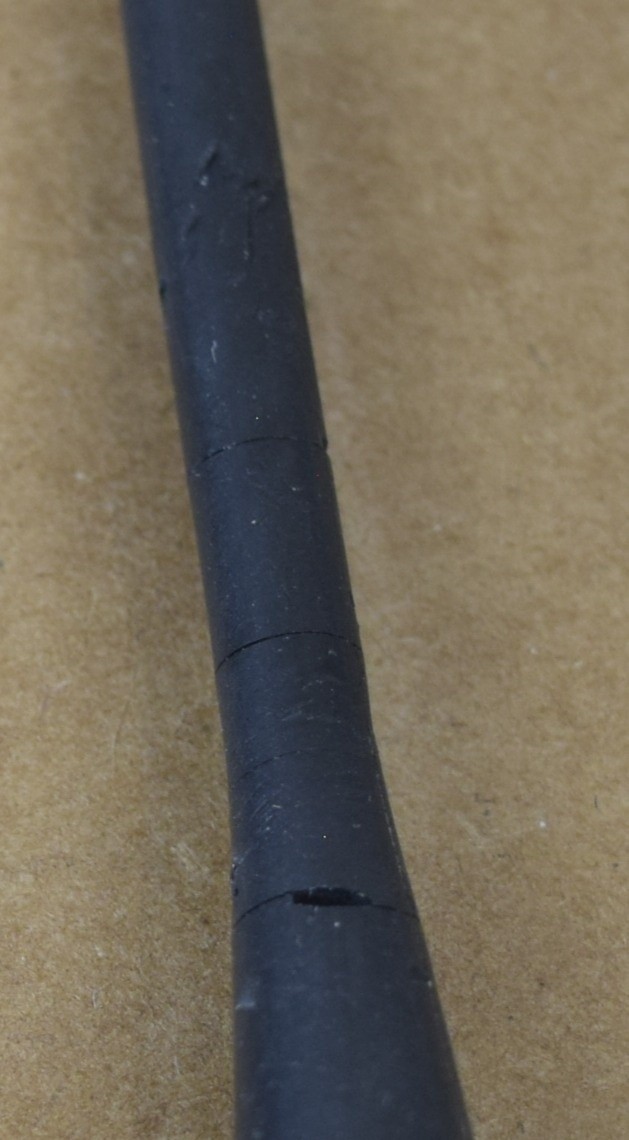 Harris M/A-COM P7200 800MHz Portable Radio Antenna Long Flexible Whip Used