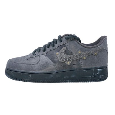 Nike Air Force 1 'Metalwork' Anthracite Sneakers, Size 12.5 BNIB IH4965-254