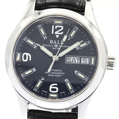 BALLWATCH NM1016C Ingenieur Meister Tag-Datum Herrenarmbanduhr aus Japan G0318 - Bild 1 von 4