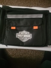 Harley Davidson Insulated Cooler Bag Motorcycle Travel Lunch Tote Black HD