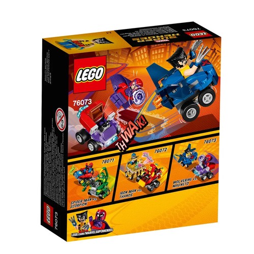 LEGO® Marvel Super Heroes 76073 Mighty Micros: Wolverine vs. Magneto, 85 Teile - Bild 5 von 8