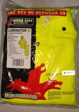 River City Garments Luminator Limited Flammability High-Vis Rainwear... (Sz 3XL)