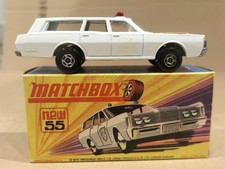 MATCHBOX SUPERFAST - MB 55 - MERCURY POLICE CAR - NEAR MINT IN ORIGINAL BOX 