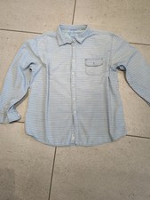 Mantaray retro mens shirt XXL blue check Y2k surf style