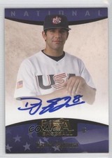 2008 2007 USA Baseball National Teams On-Card Signatures Danny Espinosa Auto 1k5