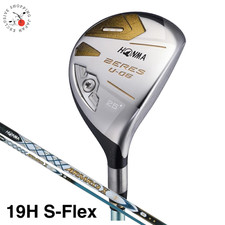 HONMA BERES U-06 Utility Hybrid 19H S-Flex ARMRQ X 43 2S 2Star Carbon BERES GRIP