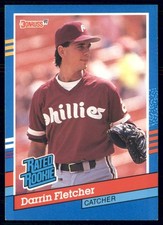 1991 Donruss - Rated Rookie Darrin Fletcher #47