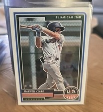 2023 Panini USA Baseball Stars & Stripes Max Clark #42 (RC)