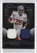 2019 Panini Black Dual Memorabilia /75 Saquon Barkley #D-SB 1tr9