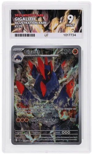 ACE 9   - Gigalith - 129/086 - White Flare - Pokemon