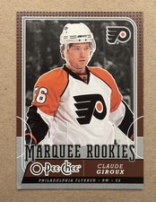 2008-09 O-Pee-Chee #514 Claude Giroux Marquee Rookies Rookie Card Flyers. rookie card picture