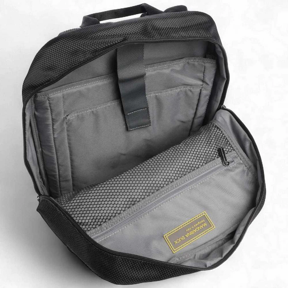 Mode Sac À Dos Mandarina Duck Unisexe Noir - P10OTT03651 - Photo 4/4