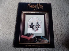 June Grigg Designs 107 Buckley Moss TAKING TURNS Cross Stitch Pattern Leaflet