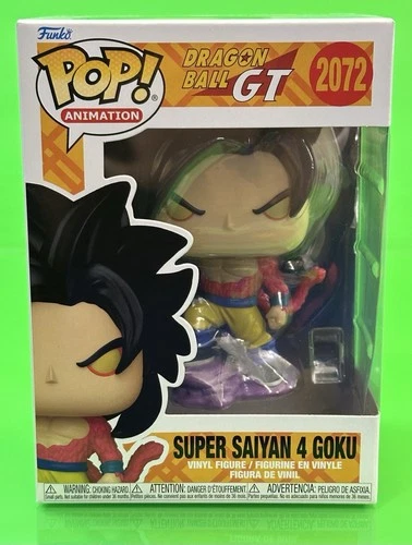 Funko Pop! Animation Dragon Ball GT #2072 Super Saiyan 4 Goku Vinyl Figure New!!