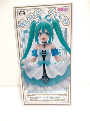 Hatsune Miku Wonder Land Cinderella Figur Vocaloid Prize Blue PVC ABS Taito Toy