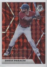 2021 Panini Mosaic Reactive Red Mosaic Prizm David Peralta #122 0c7d