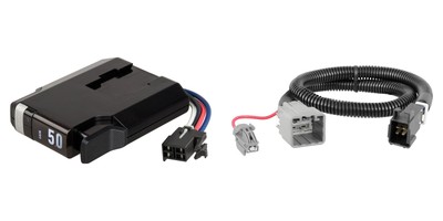CURT Triflex Next Trailer Brake Controller & Vehicle Wiring Harness 51146 51453