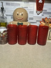 (4) Pizza Hut Cups, 16oz Cups, Retro Fast Food Collectible Memorabilla