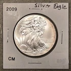 2009 Uncirculated Toned American Silver Eagle US Mint 1oz Pure Silver #N309