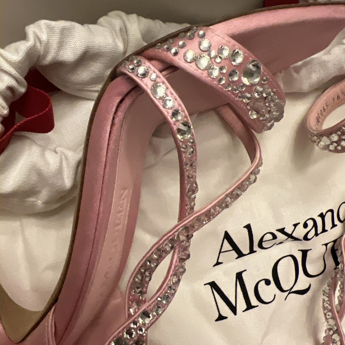 alexander mcqueen rosary heels | eBay