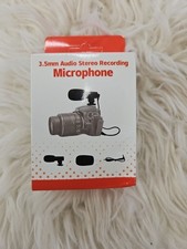 Microphone. 3.5mm Audio Stereo Recording Microphone