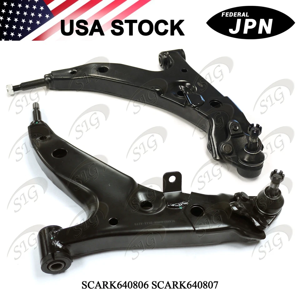 Kit de 8 piezas de barra estabilizadora brazo de control inferior delantero para Toyota Corolla 1993-1995 Foto 2 de 4