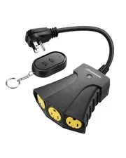 DEWENWILS Outdoor Wireless Remote Control Electrical Outlet 15 A 100 Ft Range