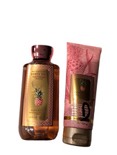 Bath  Body Works PINK PINEAPPLE SUNRISE 2 Pc SET. Body Cream  Wash new