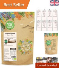 Organic Omega Seed Mix 1kg - High Protein Blend of Sunflower, Sesame & More 20.99 per kilo