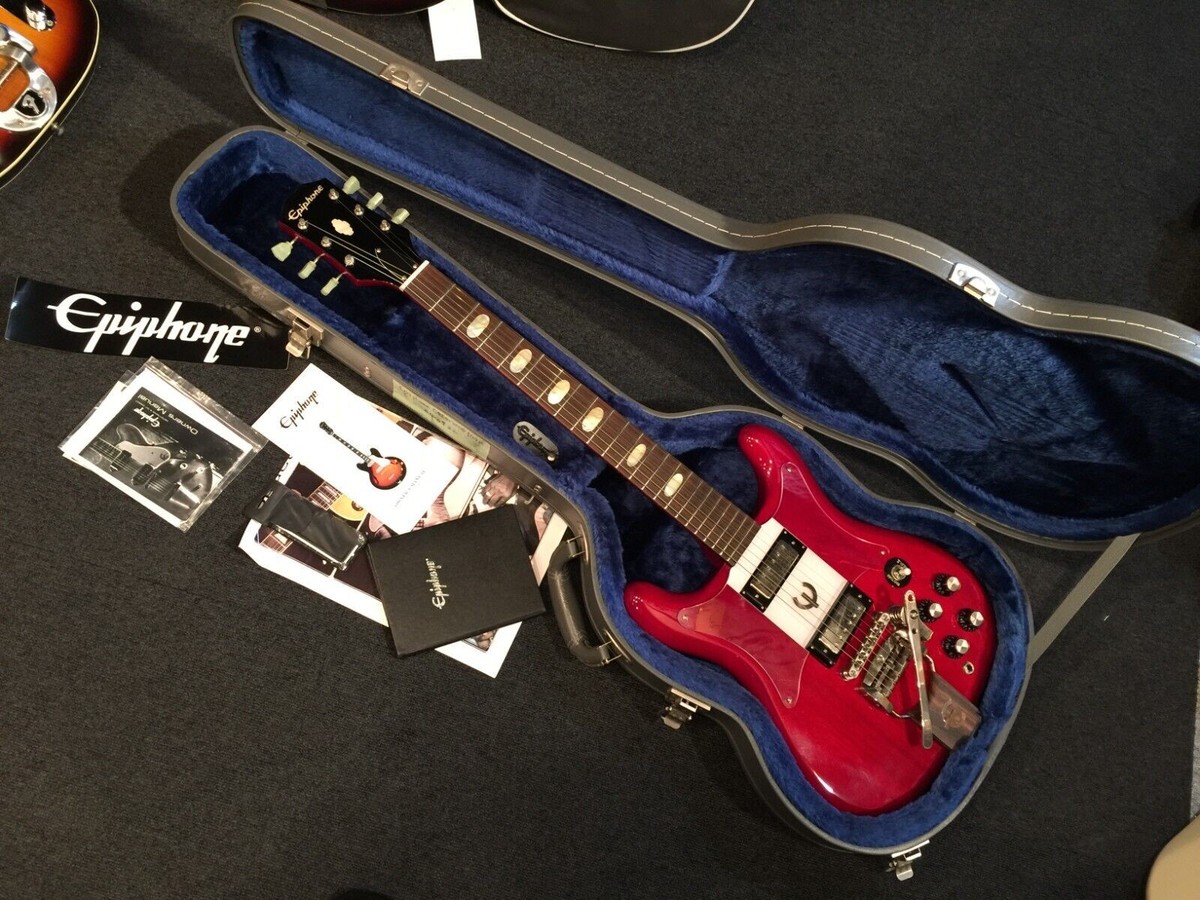 Electric Guitar Epiphone Wilshire 50th Anniversary Crestwood Red