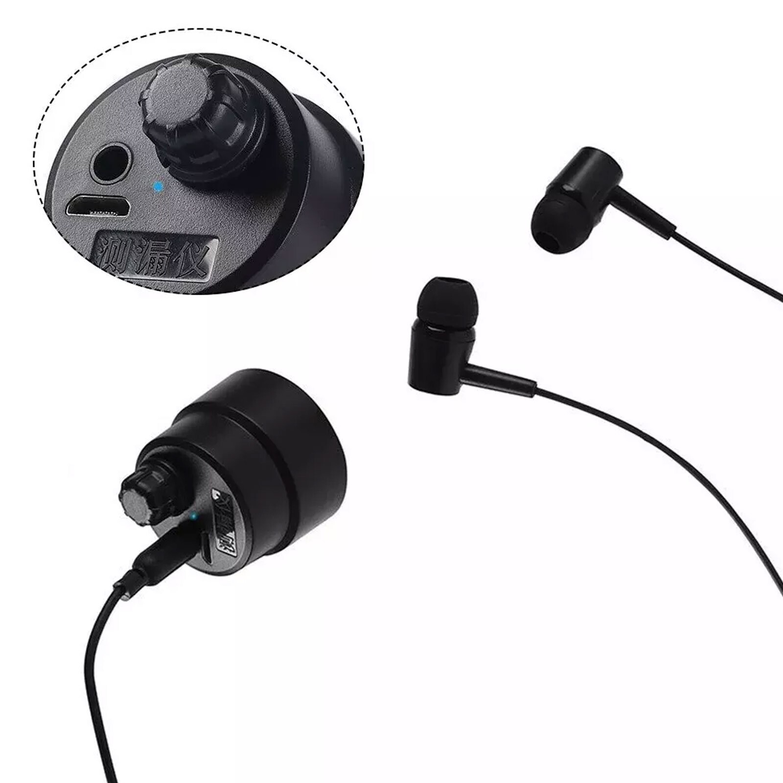 Water Pipe Leak Detector Sensor Underground Water Pipe Leakage Monitor Kit F01Tw