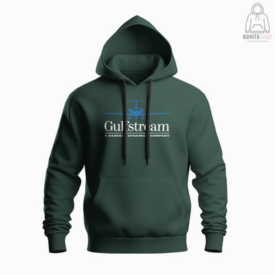 Gulfstream Jet Plane Aircraft Logo HOODIE Funny Made In USA Size S-3XL
