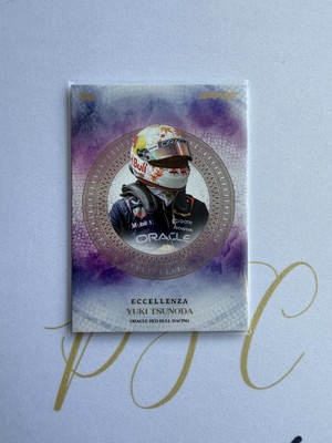 Topps F1 Eccellenza Yuki Tsunoda Base Formel 1 Red Bull Verstappen