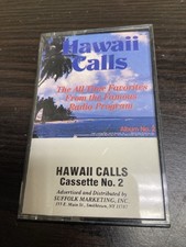 Hawaii Calls Number 2 Cassette, Pre-owned, Very Good Condition, 1986 Suffolk