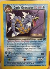 Pokemon Rocket Dark Gyarados 8/82 Holo Prerelease LP WOTC 1999