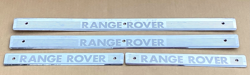✅ 1998 RANGE ROVER P38 HSE CHROME DOOR SILL SCUFF PLATES RIGHT & LEFT SET OF 4 - Picture 13 of 13
